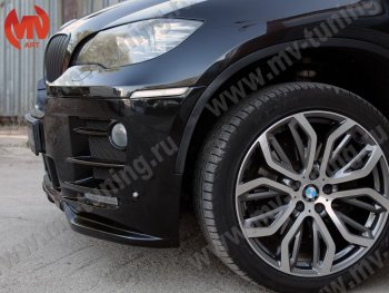 30 999 р. Передний бампер Hamann Style BMW X6 E71 дорестайлинг (2008-2012) (Неокрашенный)  с доставкой в г. Королёв. Увеличить фотографию 4