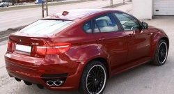 13 349 р. Лип спойлер Lumma BMW X6 E71 дорестайлинг (2008-2012) (Неокрашенный)  с доставкой в г. Королёв. Увеличить фотографию 3