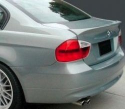 4 999 р. Лип спойлер M-Tech BMW 3 серия E90 седан дорестайлинг (2004-2008) (Неокрашенный)  с доставкой в г. Королёв. Увеличить фотографию 2