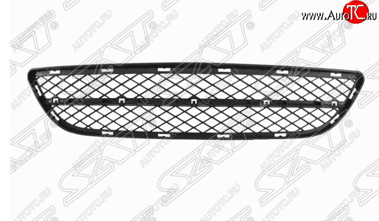 399 р. Решетка в передний бампер SAT (центральная часть)  BMW 3 серия  E90 (2004-2008) седан дорестайлинг  с доставкой в г. Королёв