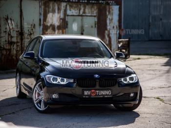 47 899 р. Капот с жабрами BMW 3 серия F30 седан дорестайлинг (2012-2015) (Неокрашенный)  с доставкой в г. Королёв. Увеличить фотографию 2