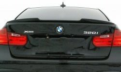 8 239 р. Лип спойлер BS v2 BMW 3 серия F30 седан дорестайлинг (2012-2015) (Неокрашенный)  с доставкой в г. Королёв. Увеличить фотографию 2