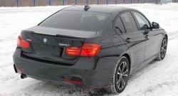 8 239 р. Лип спойлер BS v2 BMW 3 серия F30 седан дорестайлинг (2012-2015) (Неокрашенный)  с доставкой в г. Королёв. Увеличить фотографию 4