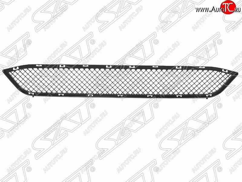 2 249 р. Решётка в передний бампер SAT (центр, рестайлинг) BMW X1 E84 (2009-2015)  с доставкой в г. Королёв