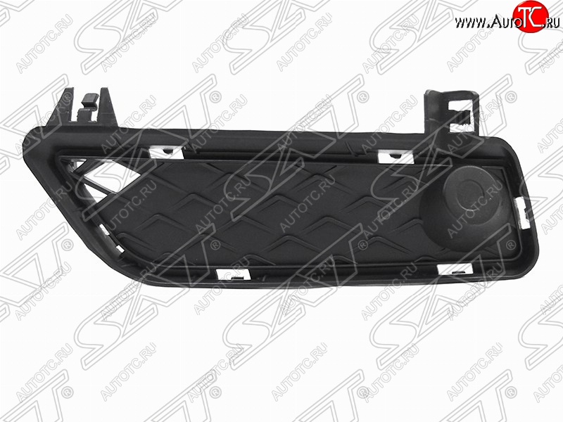 719 р. Левая заглушка ПТФ в бампер SAT (с отверстием под сонар)  BMW X3  F25 (2010-2014) дорестайлинг  с доставкой в г. Королёв