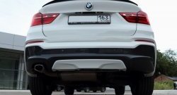 8 799 р. Лип спойлер BS BMW X4 F26 (2014-2018) (Неокрашенный)  с доставкой в г. Королёв. Увеличить фотографию 2