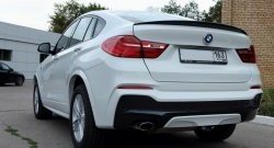 8 799 р. Лип спойлер BS BMW X4 F26 (2014-2018) (Неокрашенный)  с доставкой в г. Королёв. Увеличить фотографию 3