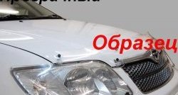 2 059 р. Дефлектор капота CA Plastic (черный)  BYD F3 (2005-2014) седан, хэтчбек (Classic черный, Без надписи)  с доставкой в г. Королёв. Увеличить фотографию 3