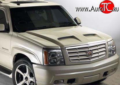 37 849 р. Пластиковый капот Custom Cadillac Escalade GMT820 джип 5 дв. короткая база (2001-2006) (Неокрашенный)  с доставкой в г. Королёв