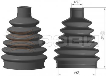 Чехол наружный (пыльник ШРУСа) SEVI Эксперт Chevrolet Aveo (T200,  T250), Epica (V250), Evanda, Kalos, Lacetti (хэтчбек,  универсал,  седан), Lanos (T100), Nubira (J200), Rezzo, Daewoo Espero, Lanos (T100,  T150), Leganza, Nexia (дорестайлинг,  рестайлинг), Nubira (J150), Sense (Т100), ЗАЗ Chance (седан,  хэтчбэк), Lanos (седан), Sens (седан,  хэтчбэк)