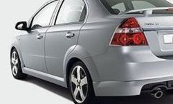 5 099 р. Пороги накладки CT v2 Chevrolet Aveo T250 седан рестайлинг (2006-2011) (Неокрашенные)  с доставкой в г. Королёв. Увеличить фотографию 2