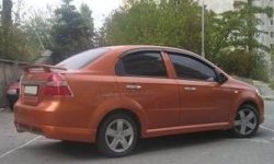 5 099 р. Пороги накладки CT v2 Chevrolet Aveo T250 седан рестайлинг (2006-2011) (Неокрашенные)  с доставкой в г. Королёв. Увеличить фотографию 3