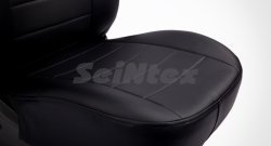 6 249 р. Чехлы для сидений SeiNtex (экокожа)  Chevrolet Aveo  T300 (2011-2015) седан, хэтчбек  с доставкой в г. Королёв. Увеличить фотографию 5