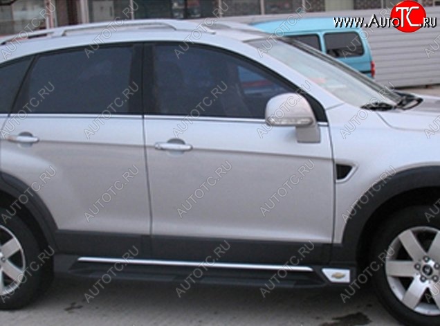 13 999 р. Пороги CT v2 Chevrolet Captiva  дорестайлинг (2006-2011)  с доставкой в г. Королёв