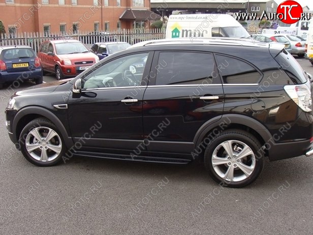 8 699 р. Пороги CT Chevrolet Captiva  дорестайлинг (2006-2011)  с доставкой в г. Королёв