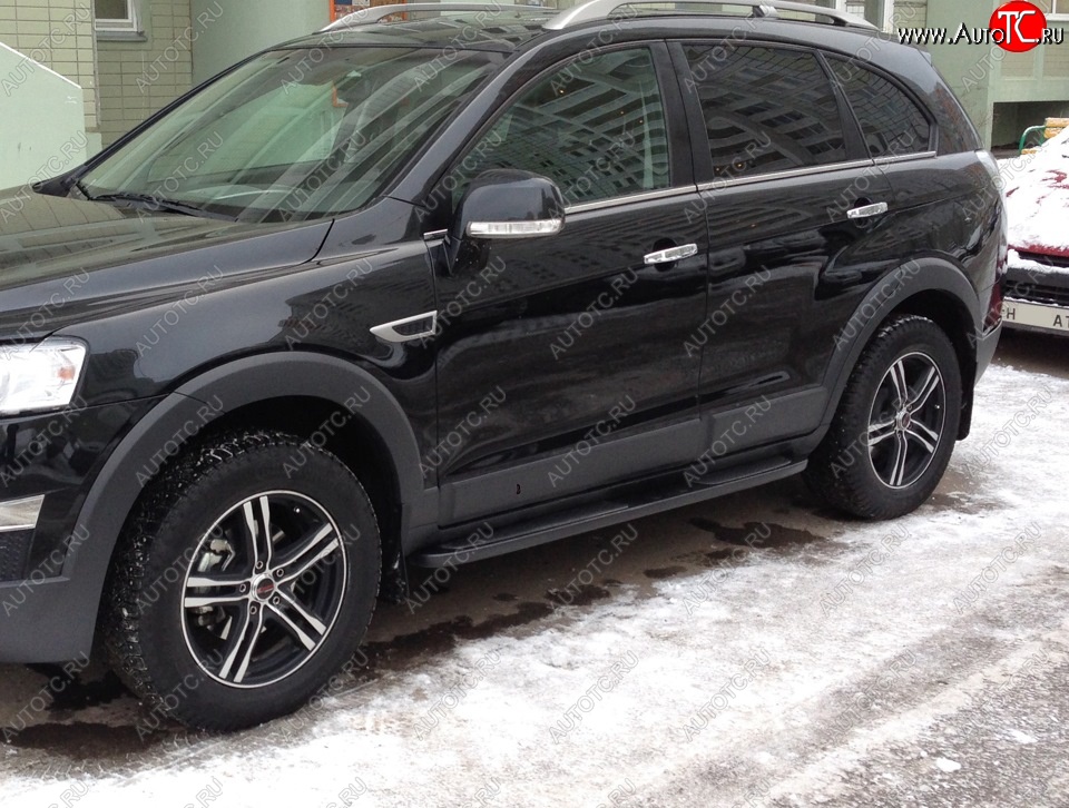 12 999 р. Пороги Sport Chevrolet Captiva  дорестайлинг (2006-2011)  с доставкой в г. Королёв