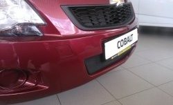 2 089 р. Нижняя сетка на бампер Russtal (черная) Chevrolet Cobalt седан дорестайлинг (2011-2016)  с доставкой в г. Королёв. Увеличить фотографию 6