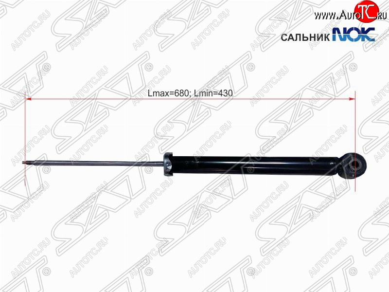 2 099 р. Амортизатор задний SAT (LH=RH) Chevrolet Cruze J305 хэтчбек рестайлинг (2012-2015)  с доставкой в г. Королёв