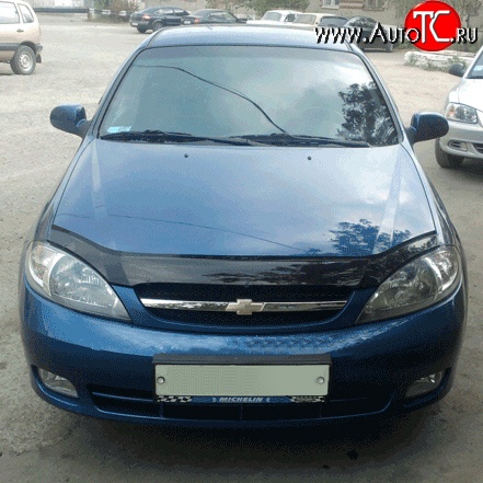 2 069 р. Дефлектор капота NovLine Chevrolet Lacetti хэтчбек (2002-2013)  с доставкой в г. Королёв