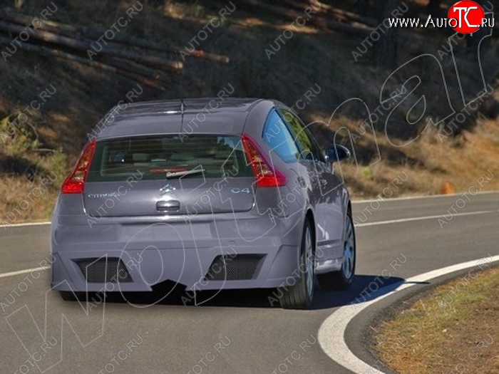 25 899 р. Задний бампер Golardo CITROEN C4  дорестайлинг, хэтчбэк 5 дв. (2004-2008)  с доставкой в г. Королёв