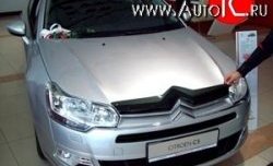 Дефлектор капота NovLine CITROEN C5 RD дорестайлинг, седан (2008-2017)