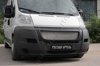 5 999 р. Решетка радиатора РА  Fiat Ducato  250 (2006-2014) (Сетка алюминиевая, неокрашенная)  с доставкой в г. Королёв. Увеличить фотографию 2