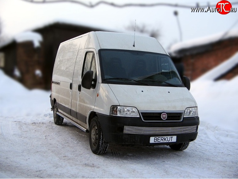 5 999 р. Декоративная вставка воздухозаборника (рестайлинг) Berkut Fiat Ducato 230 (1994-2002)  с доставкой в г. Королёв