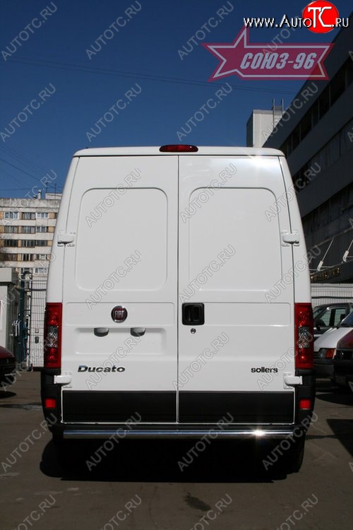 10 574 р. Защита заднего бампера Souz-96 (d42) Fiat Ducato 250 (2006-2014)  с доставкой в г. Королёв