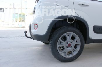 12 699 р. Фаркоп Aragon. (шар A)  Fiat Panda  3 319 (2012-2025)  с доставкой в г. Королёв. Увеличить фотографию 4