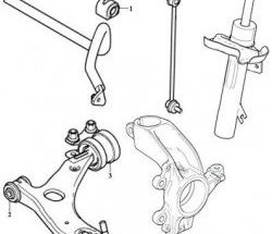 649 р. Полиуретановая втулка стабилизатора задней подвески Точка Опоры Ford Focus 2 хэтчбэк 5 дв. дорестайлинг (2004-2008)  с доставкой в г. Королёв. Увеличить фотографию 2