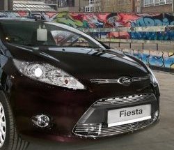 Декоративные вставки воздухозаборника Souz-96 Ford Fiesta 6 хэтчбэк 3 дв. дорестайлинг (2008-2013)