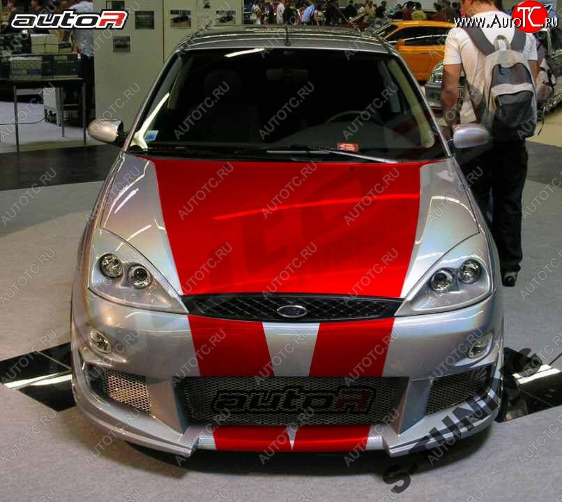 28 999 р. Передний бампер Auto-R Ford Focus 1 седан дорестайлинг (1998-2002)  с доставкой в г. Королёв