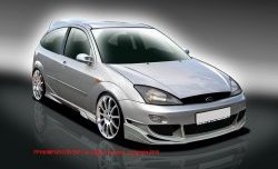 Передний бампер EVO Ford Focus 1 седан дорестайлинг (1998-2002)