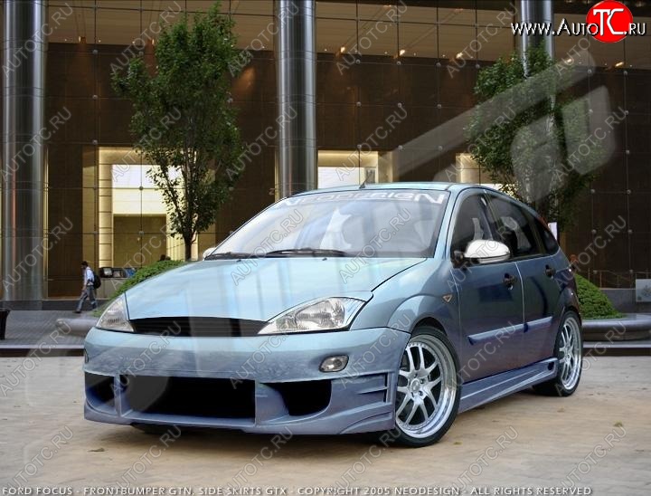 15 199 р. Пороги накладки ST1 Ford Focus 1 седан дорестайлинг (1998-2002)  с доставкой в г. Королёв