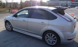 6 599 р. Пороги накладки Loder 1899 Ford Focus 2 универсал рестайлинг (2007-2011) (Неокрашенные)  с доставкой в г. Королёв. Увеличить фотографию 6