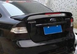 5 999 р. Спойлер M-VRS  Ford Focus  2 (2004-2011)  седан дорестайлинг, седан рестайлинг (Неокрашенный)  с доставкой в г. Королёв. Увеличить фотографию 1