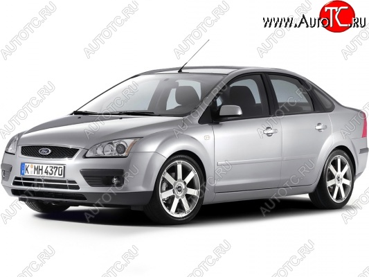 3 199 р. Бампер передний Стандартный Ford Focus 2 универсал дорестайлинг (2004-2008) (Неокрашенный)  с доставкой в г. Королёв