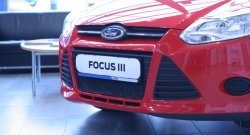 1 839 р. Сетка на бампер Novline Ford Focus 3 универсал дорестайлинг (2010-2015)  с доставкой в г. Королёв. Увеличить фотографию 3