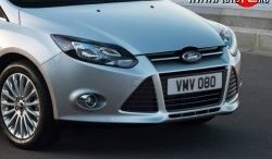 3 899 р. Передний бампер Стандартный Ford Focus 3 седан дорестайлинг (2011-2015) (Окрашенный)  с доставкой в г. Королёв. Увеличить фотографию 1