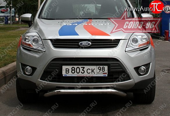 10 799 р. Защита переднего бампера одинарная Souz-96 (d60). Ford Kuga 1 (2008-2013)  с доставкой в г. Королёв