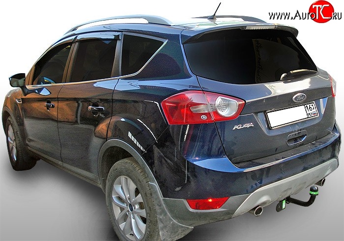 7 999 р. Фаркоп Лидер Плюс  Ford Kuga  1 (2008-2013) (Без электропакета)  с доставкой в г. Королёв