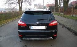 15 299 р. Накладка на задний бампер Titanium Ford Mondeo Mk4,BD дорестайлинг, седан (2007-2010)  с доставкой в г. Королёв. Увеличить фотографию 3