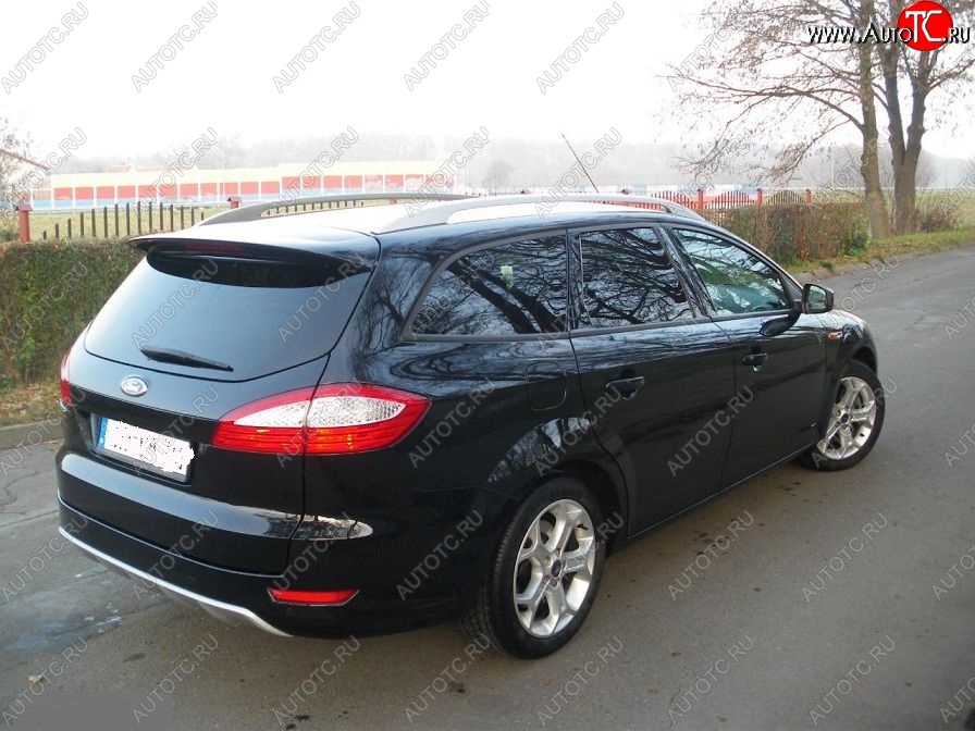 15 299 р. Накладка на задний бампер Titanium Ford Mondeo Mk4,BD дорестайлинг, седан (2007-2010)  с доставкой в г. Королёв