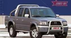 Защита порогов Souz-96 (d76) Ford Ranger дорестайлинг (2006-2009)