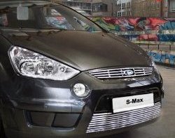 Декоративная вставка воздухозаборника Novline Ford S-Max 1 дорестайлинг (2006-2010)