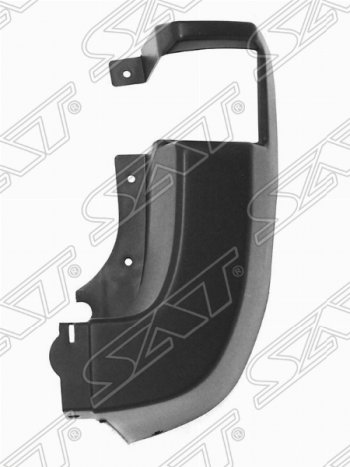 Правый клык заднего бампера SAT (Тайвань) Ford (Форд) Transit (Транзит) (2014-2022) цельнометаллический фургон