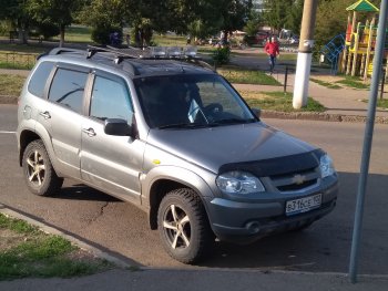 4 089 р. Экспедиционный багажник Лидер Chevrolet Niva 2123 рестайлинг (2009-2020)  с доставкой в г. Королёв. Увеличить фотографию 7