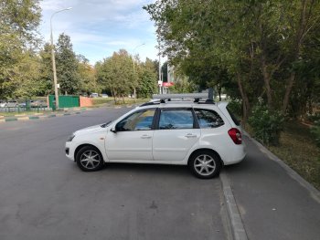 2 499 р. Багажная корзина Металл Дизайн Suzuki Swift ZC дорестайлинг, хэтчбэк 5 дв. (2003-2008) (серебристая)  с доставкой в г. Королёв. Увеличить фотографию 5