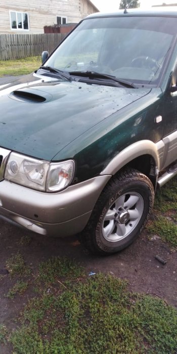 6 449 р. Правое переднее пластиковое крыло (левый руль) Стандарт Nissan Terrano2 R20 2-ой рестайлинг (1999-2006)  с доставкой в г. Королёв. Увеличить фотографию 2