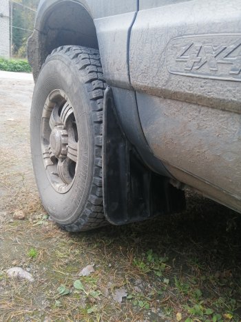 899 р. Передние широкие брызговики Лидер Chevrolet Niva 2123 дорестайлинг (2002-2008)  с доставкой в г. Королёв. Увеличить фотографию 12